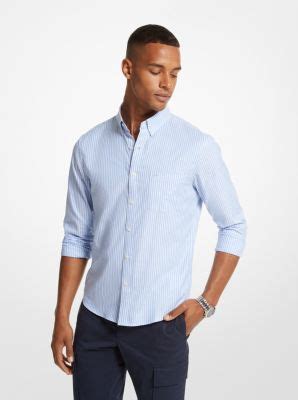 Michael Kors striped cotton shirts